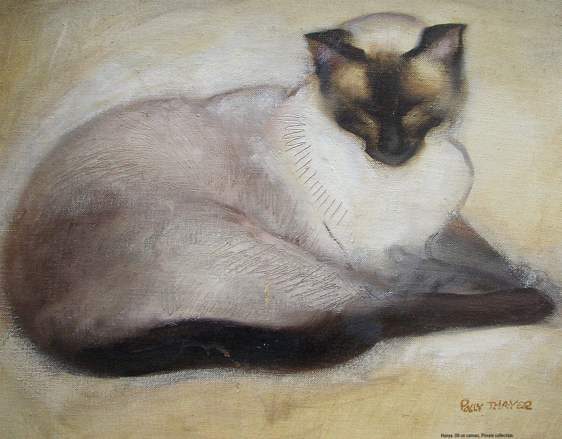 Hunya. Oil on canvas. Private collection.