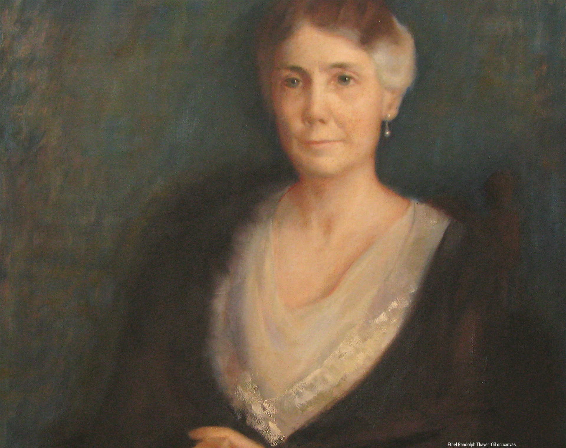 Ethel Randolph Thayer. Oil on canvas.