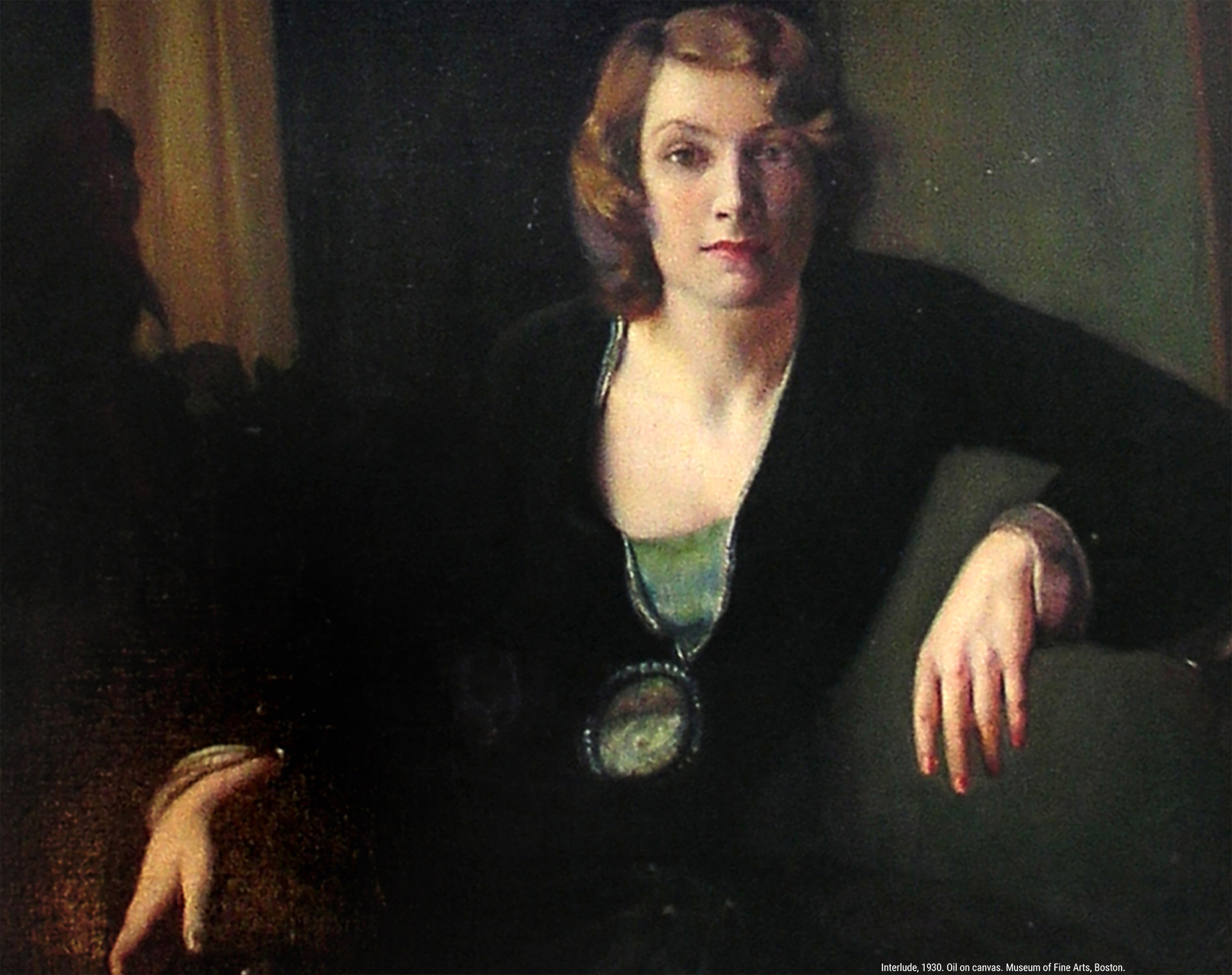 Interlude, 1930. Oil on canvas. Museum of Fine Arts, Boston.